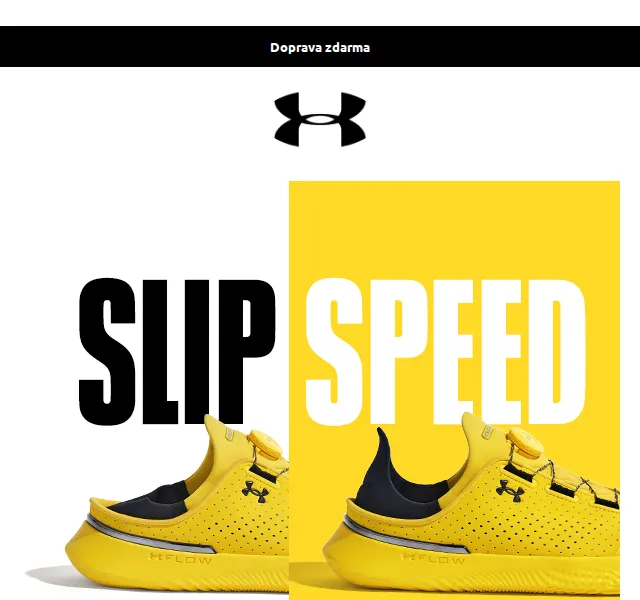 Under Armour: UA SlipSpeed bota – červen 2026 | Nuslet.cz