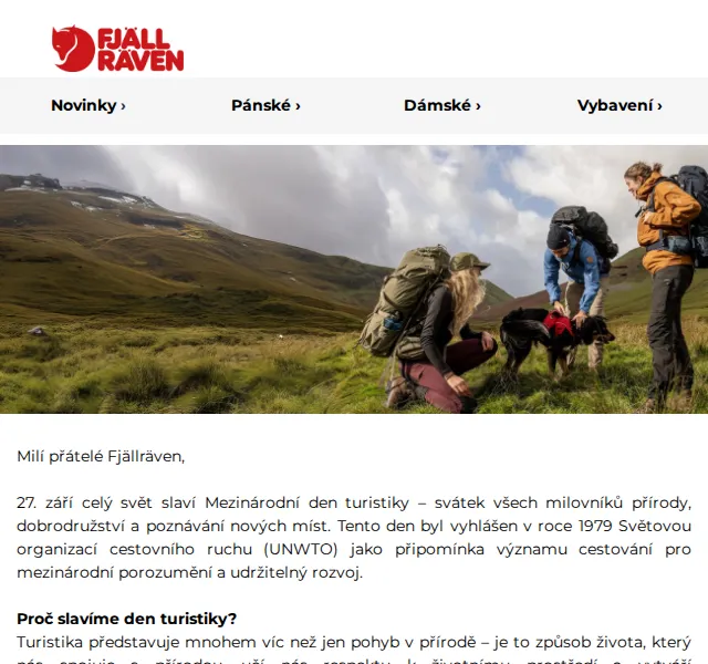 Fjallraven-shop: Sleva 25 % na celý sortiment – září 2025 | Nuslet.cz