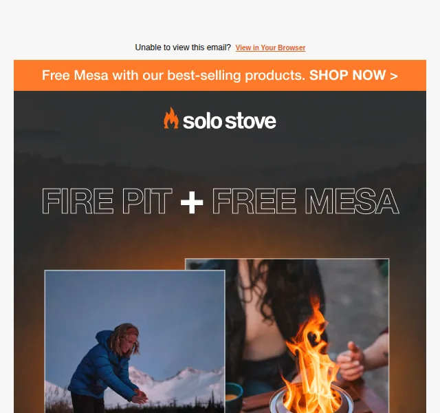 Solo Stove EU: Fire Pit + Mesa zdarma – červenec 2026 | Nuslet.cz