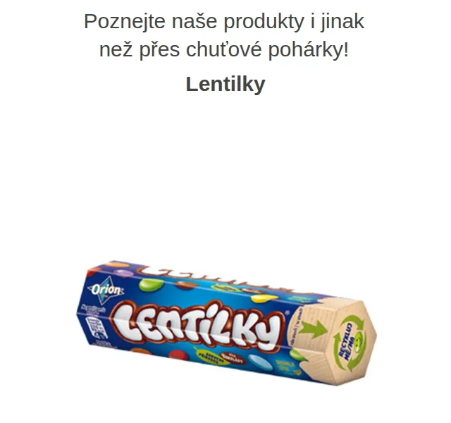 Váš HRUŠKA tým: Lentilky tradiční česká cukrovinka – červenec 2026 | Nuslet.cz