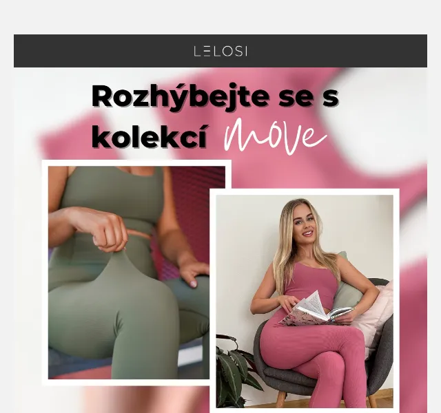 LELOSI: 50% sleva na kolekci MOVE – červen 2026 | Nuslet.cz
