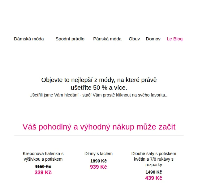 Blancheporte: Móda za polovinu – červen 2026 | Nuslet.cz