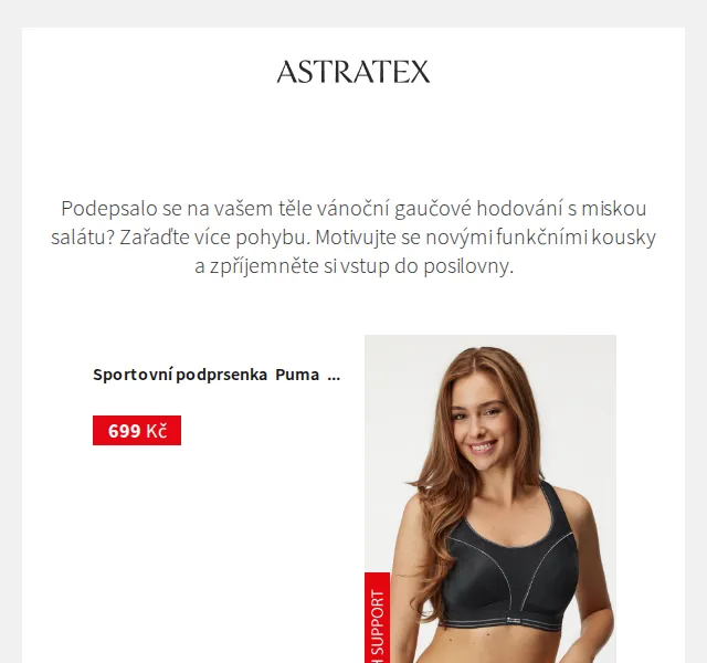 Astratex.cz: sportovní prádlo se slevou až 30 % – červen 2026 | Nuslet.cz
