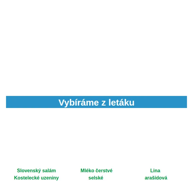 Váš HRUŠKA tým: Leták plný slev – Slovenský salám 9,90 Kč – červen 2026 | Nuslet.cz