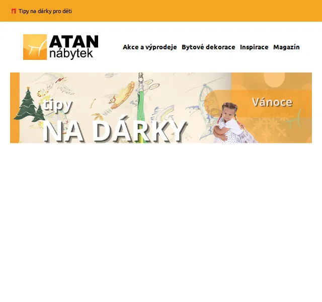 ATAN nábytek: Tipy na vánoční dárky pro děti – červen 2026 | Nuslet.cz