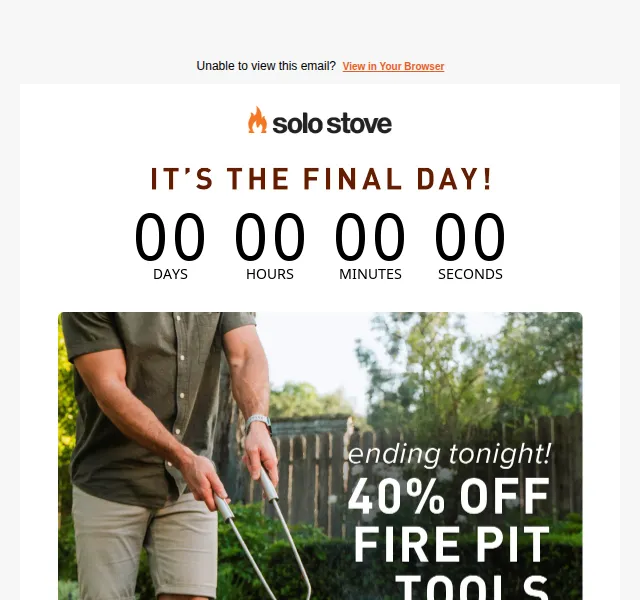 Solo Stove EU: Nářadí k ohništi se slevou 40 % – červen 2026 | Nuslet.cz