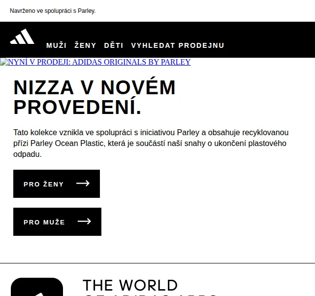 adidas Originals by Parley – nová kolekce červen 2026 | Nuslet.cz