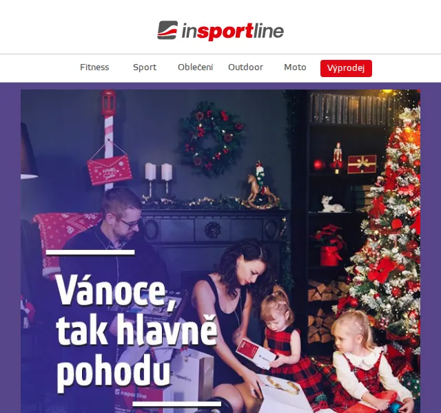 inSPORTline: Vánoční HITy se slevou až -57 % – červen 2026 | Nuslet.cz