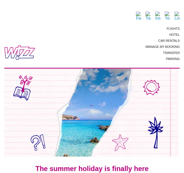 Wizz Air: 20% sleva na letenky z UK – červenec 2022 | Nuslet.cz