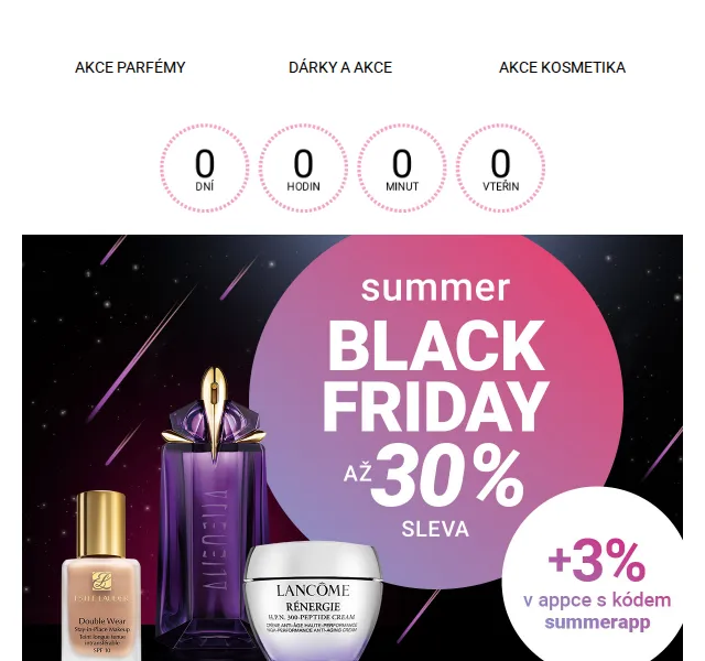 Notino: Summer Black Friday až 30 % sleva – červen 2026 | Nuslet.cz