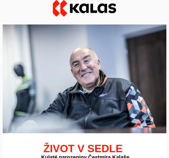 KALAS Sportswear: rozhovor k 80. narozeninám Čestmíra Kalaše – červen 2026 | Nuslet.cz