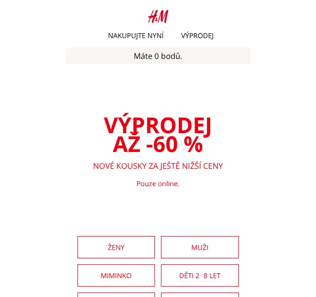 H&M Fashion: Výprodej až -60 % – červenec 2026 | Nuslet.cz