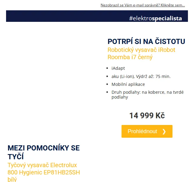 DATART: Robotické vysavače Irobot, Electrolux a Philips – červenec 2026 | Nuslet.cz