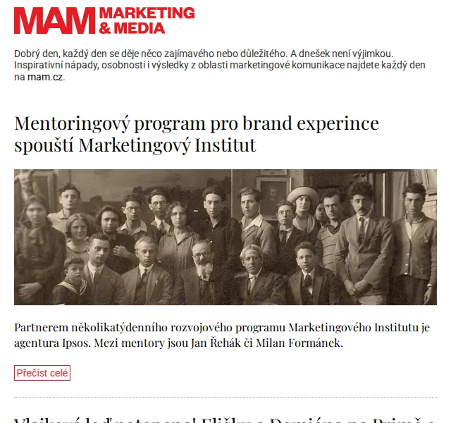 Marketing & Media: přehled zpráv z marketingu – červen 2026 | Nuslet.cz