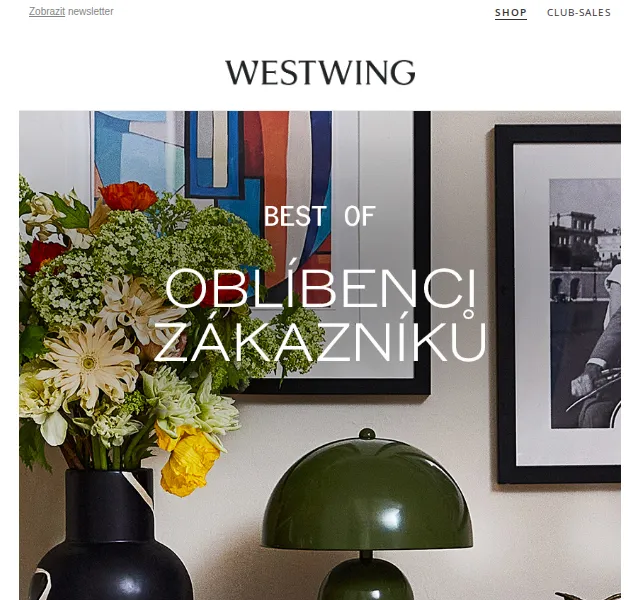 Westwing: oblíbené bestsellery – červen 2026 | Nuslet.cz