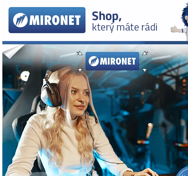 Mironet: Herní PC, notebooky a monitory – leden 2026 | Nuslet.cz