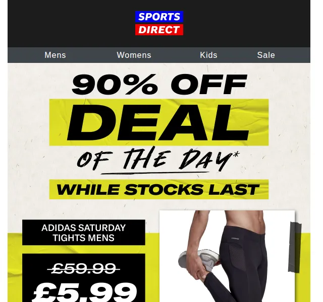 Sportsdirect: Adidas tights za 5,99 £ – červen 2026 | Nuslet.cz