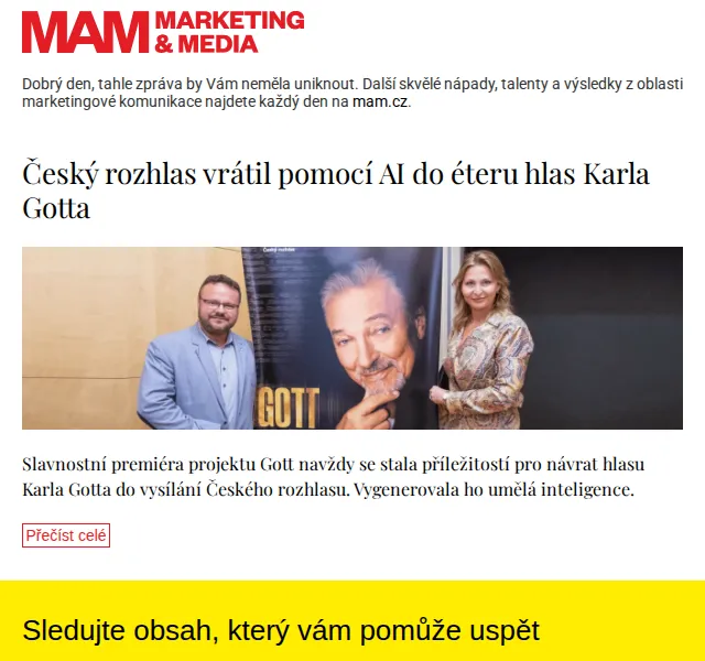 Marketing & Media: Zprávy z marketingu – červen 2026 | Nuslet.cz