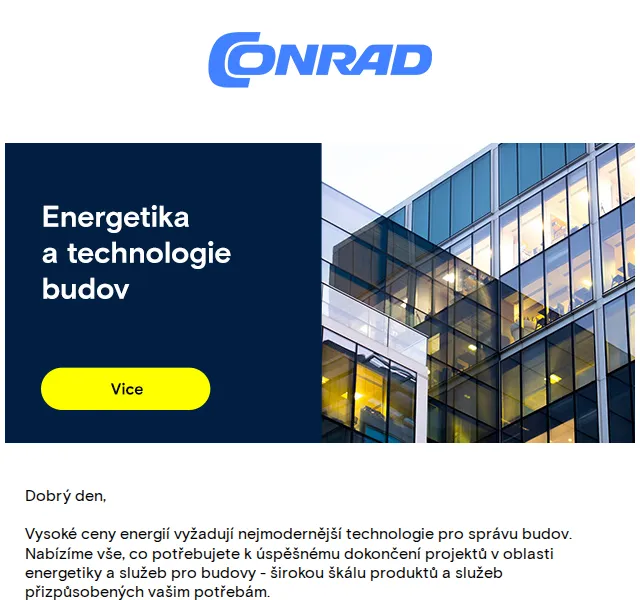 Conrad Electronic: sleva až 18 % na LED svítidla – červen 2026 | Nuslet.cz