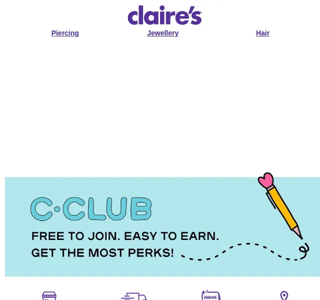 Claire's: Flash Sale do vyprodání zásob – červen 2026 | Nuslet.cz