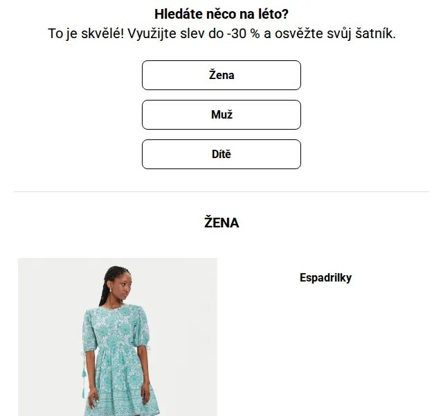 Modivo SALE do -30 % na letní módu – červenec 2026 | Nuslet.cz