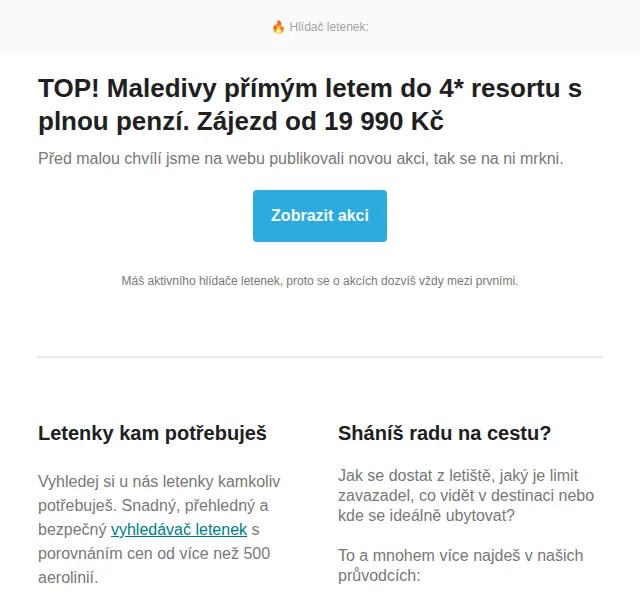 Cestujlevne.com: Maledivy přímým letem do 4* resortu s plnou penzí – červen 2026 | Nuslet.cz