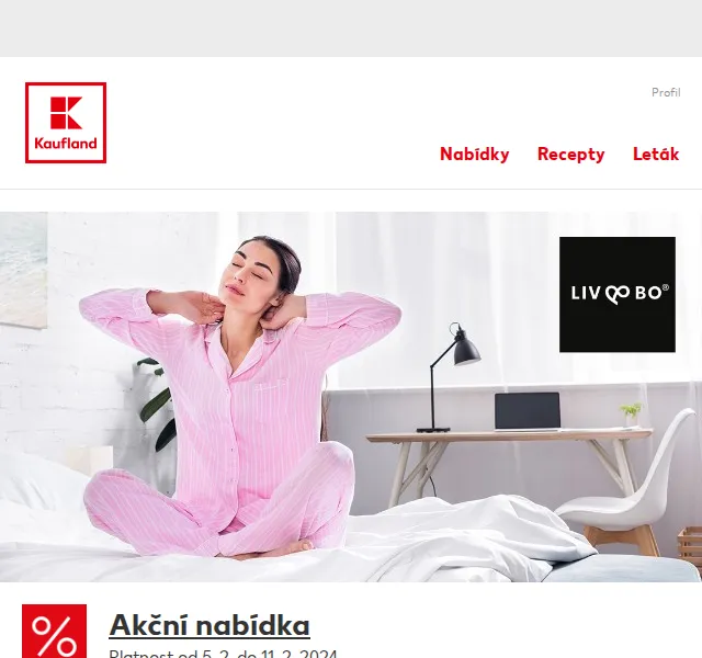 Kaufland: Ložní povlečení liv&bo od 69,90 Kč – červen 2026 | Nuslet.cz