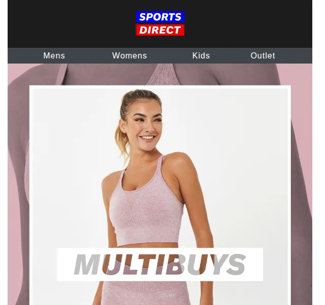 Sportsdirect: Multibuy slevy na jogging kalhoty a trička – červen 2026 | Nuslet.cz