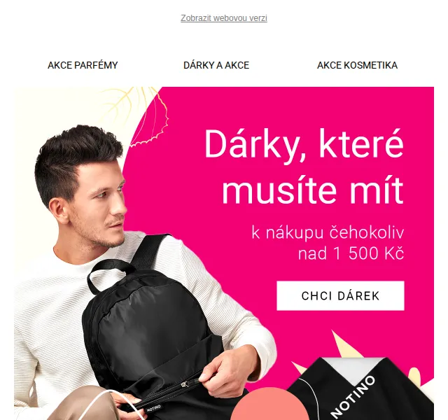 Notino: Dárky k nákupu NOBEA, Shiseido, Collistar – červen 2026 | Nuslet.cz