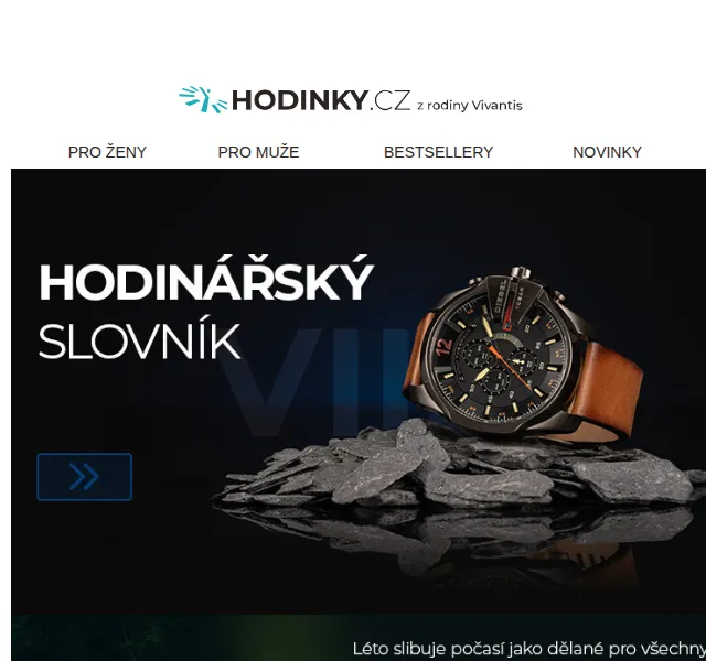 Hodinky.cz: Sleva až 60 % na italské hodinky – červen 2026 | Nuslet.cz