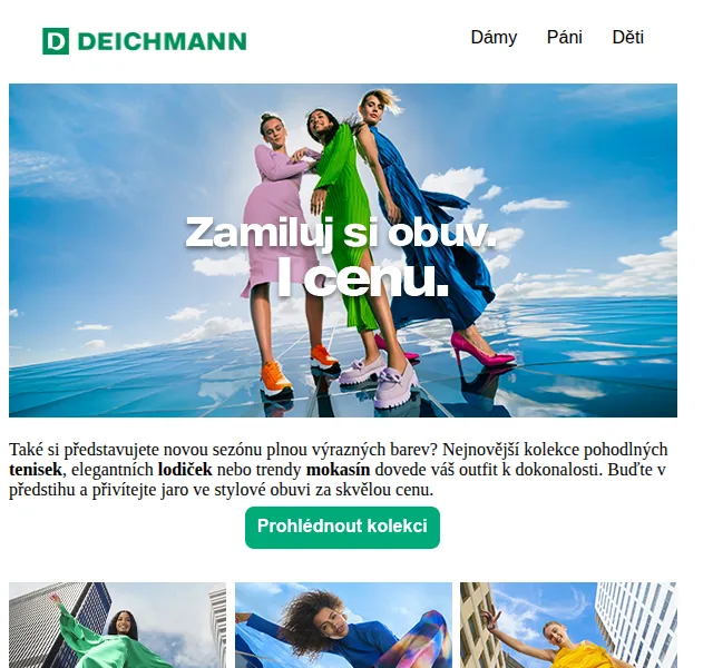 DEICHMANN: Doprava zdarma – jaro 2026 | Nuslet.cz