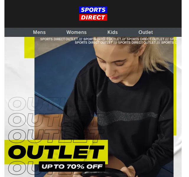 Sportsdirect: Sleva až 70 % na Outlet – červen 2026 | Nuslet.cz