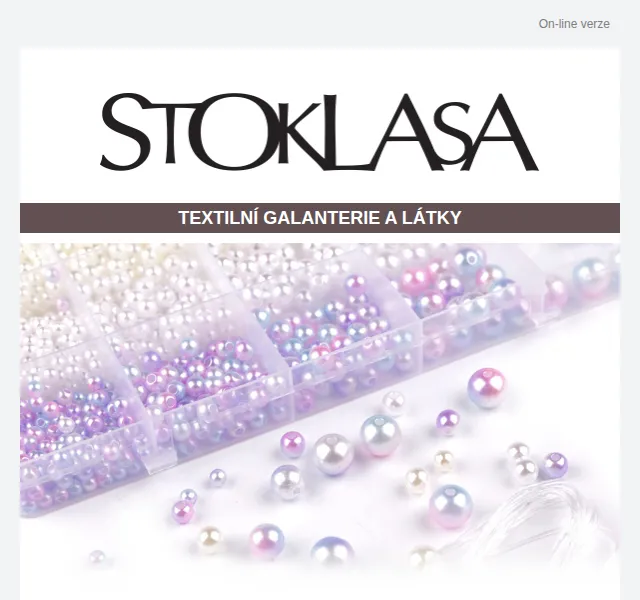 Stoklasa: Letní korálkování se slevou až 40 % – červen 2026 | Nuslet.cz