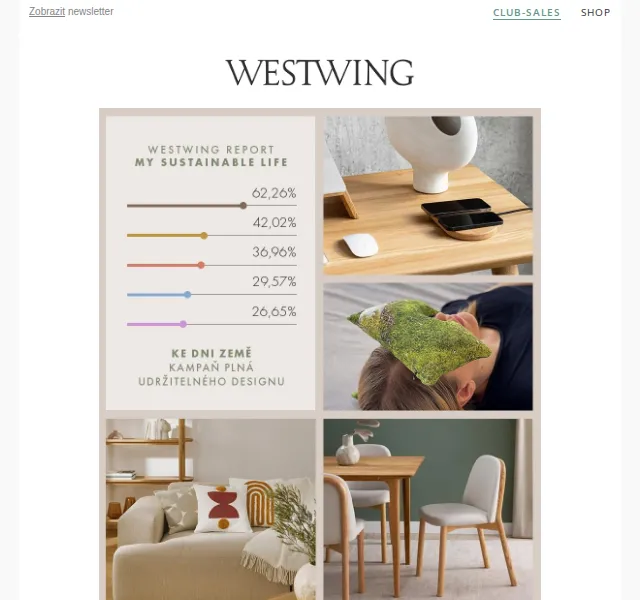 Westwing: My Sustainable Life Report – červen 2026 | Nuslet.cz