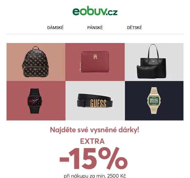 eobuv.cz: Sleva až -15 % na dárky – červen 2026 | Nuslet.cz