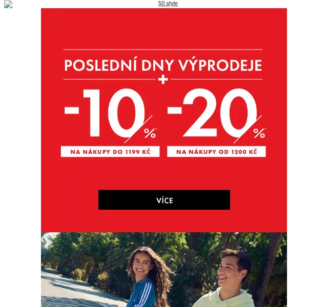 e50style.cz: 20% sleva od 1200 Kč – červen 2026 | Nuslet.cz