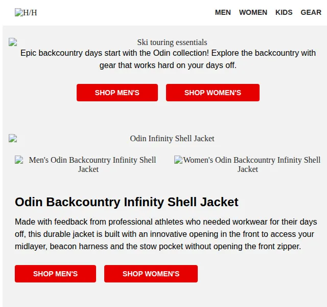 Helly Hansen Odin Backcountry – nová kolekce červen 2026 | Nuslet.cz