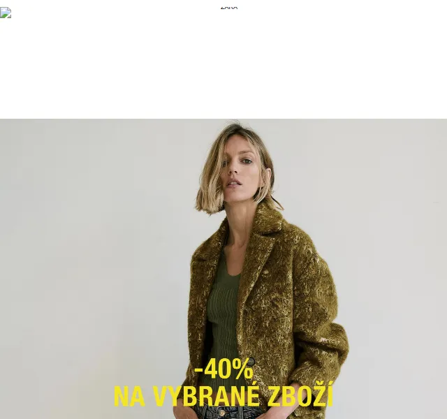 Zara: sleva 40 % na vybrané zboží – červen 2026 | Nuslet.cz