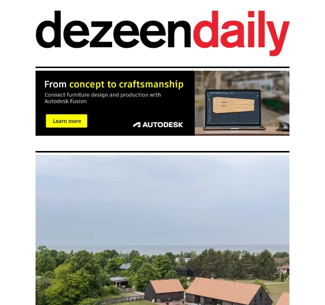 Dezeen Daily: Design novinky a architektura – červen 2026 | Nuslet.cz