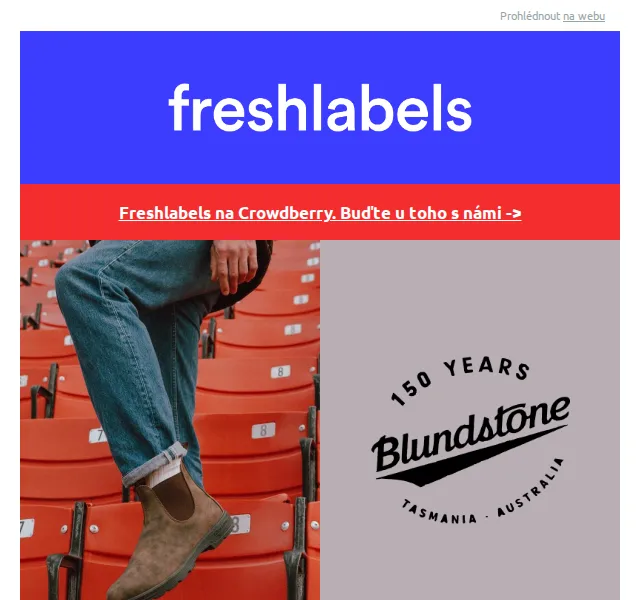 Freshlabels: Blundstone, Organic Basics, Dickies – obuv a móda – červen 2026 | Nuslet.cz