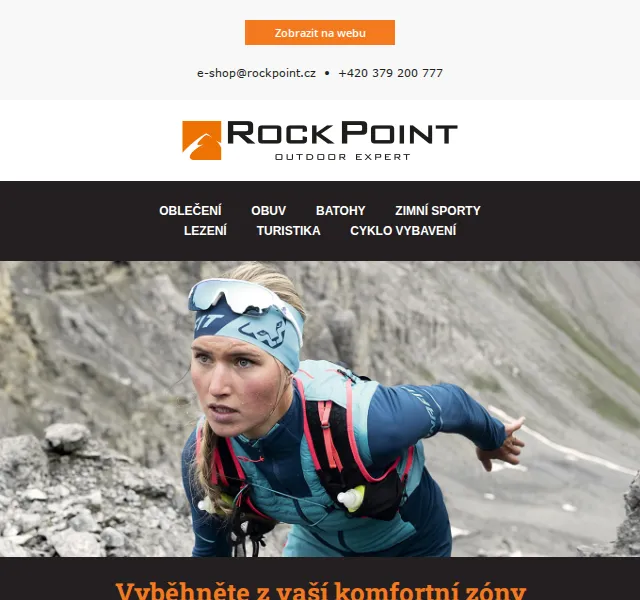Rock Point: Nová běžecká kolekce – červen 2026 | Nuslet.cz