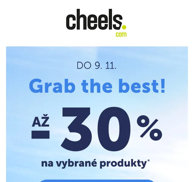 Cheels: Slevy až 30 % na boty a oblečení – červen 2026 | Nuslet.cz