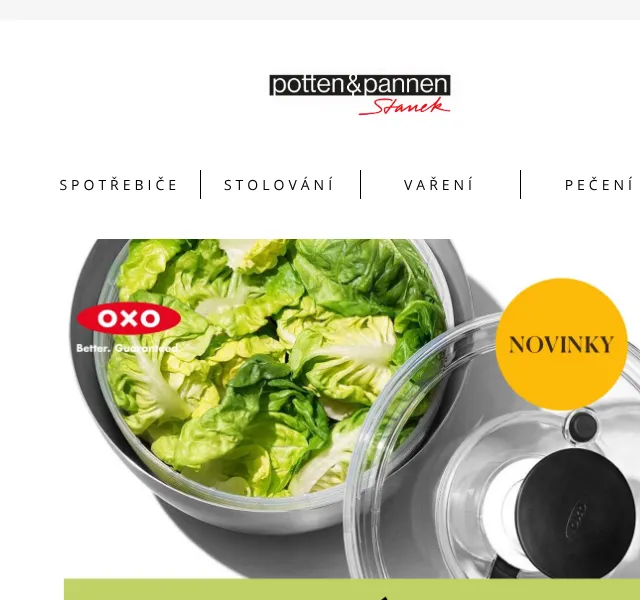 Potten & Pannen: OXO kuchyňské vychytávky – květen 2026