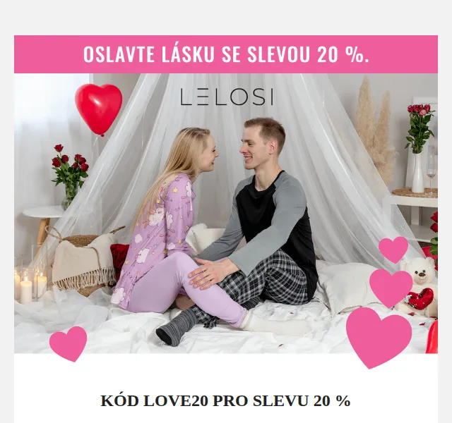 LELOSI: sleva 20 % na oblečení – červen 2026 | Nuslet.cz
