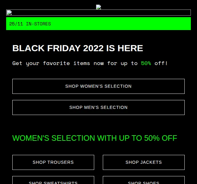 Bershka: BLACK FRIDAY sleva až 50 % – červen 2026 | Nuslet.cz