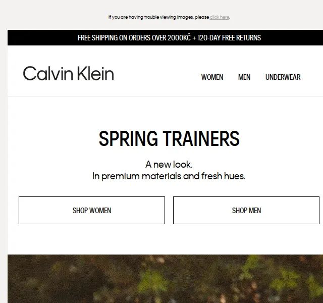 Calvin Klein: Jarní tenisky – nová kolekce | červen 2026 | Nuslet.cz