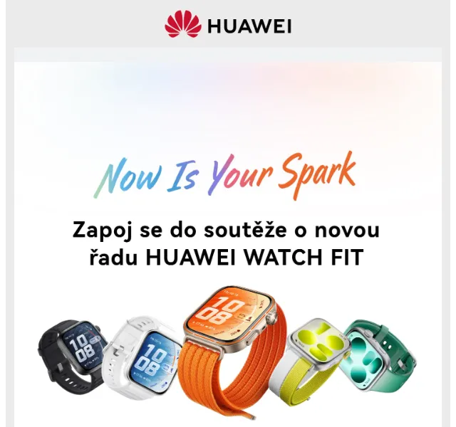 Huawei.cz: WATCH FIT 5 slevový kód – květen 2026