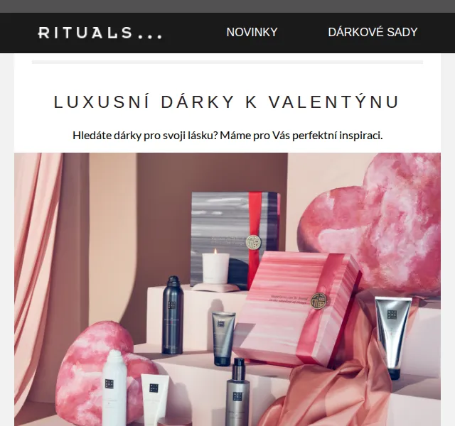 Rituals: Luxusní dárky k Valentýnu – červen 2026 | Nuslet.cz