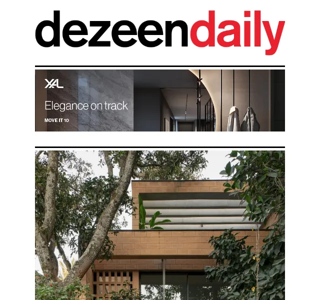 Dezeen Daily: Novinky z architektury a designu – červen 2026 | Nuslet.cz