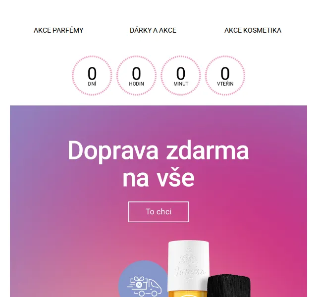 Notino: Doprava zdarma na vše – červen 2026 | Nuslet.cz